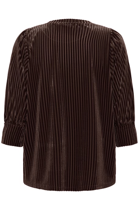 Langarm-Bluse KAcaca Langarm-Bluse Loose fit dark brown - Image 5