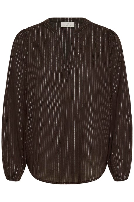 Langarm-Bluse KAluise Langarm-Bluse Regular fit dark brown - Image 4