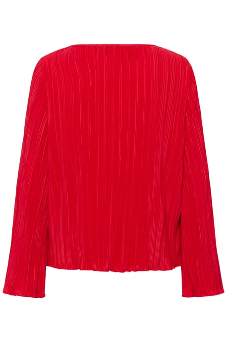 Langarm-Bluse ZuniSZ Langarm-Bluse Gerade Passform red - Image 2