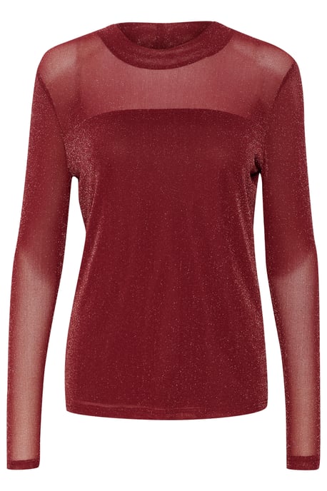 Langarm-Bluse KAolga Langarm-Bluse Regular fit bordo - Image 4