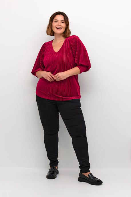Langarm-Bluse KCcacanna Langarm-Bluse Regular fit red - Image 1