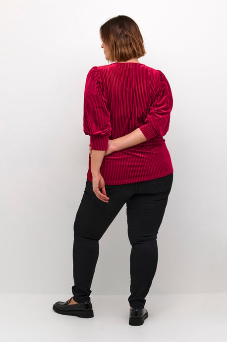 Langarm-Bluse KCcacanna Langarm-Bluse Regular fit red - Image 5