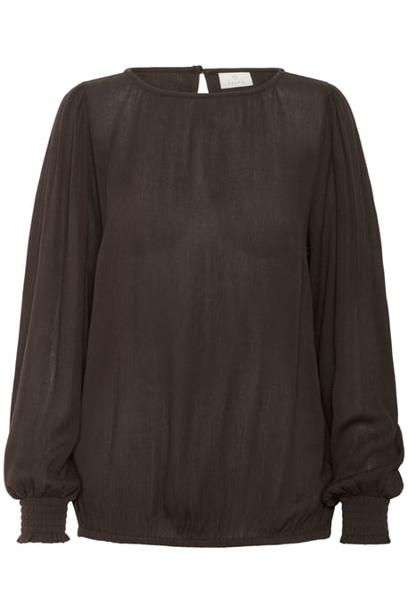 Langarm-Bluse KAstina Langarm-Bluse Regular fit dark brown - Image 4