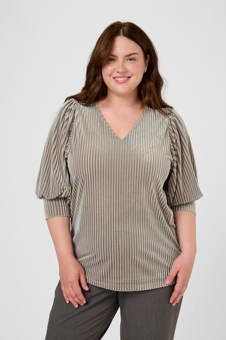 Langarm-Bluse KCcacanna Langarm-Bluse Regular fit grey - Image 3