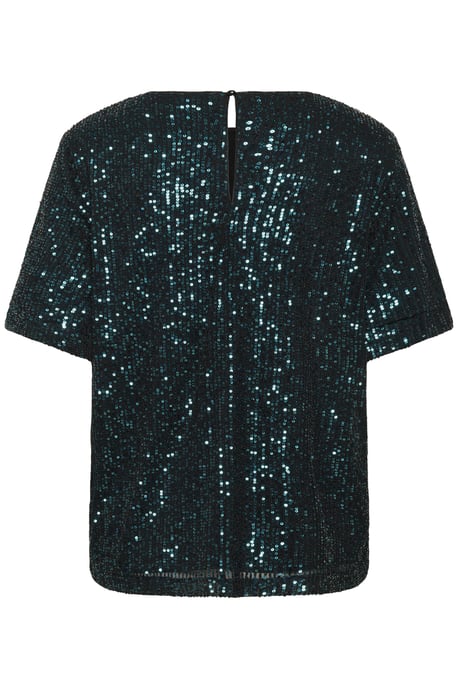 Kurzarm-Bluse KAlila Kurzarm-Bluse Regular fit dark green - Image 5