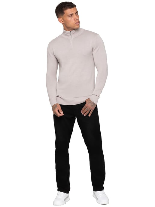 Enzo Milano | Herren Half Zip Strickpullover - Image 5