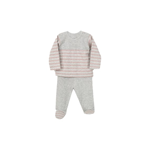 GESTREIFTES CANESU Langarm-Set - Image 1