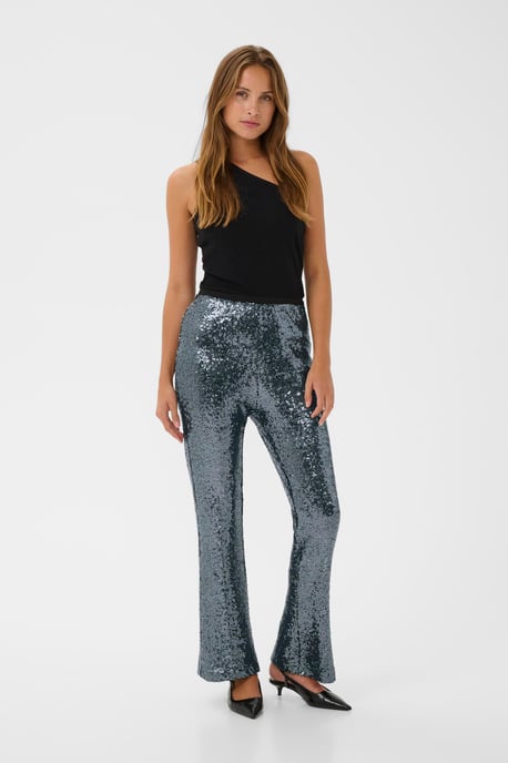 Casual Hose KAlau Casual Hose Regular fit silver - Image 1
