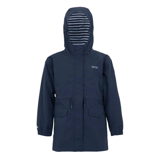 Regatta - "Ballina" Jacke, wasserfest für Kinder (Marineblau/Weiß) - Image 1