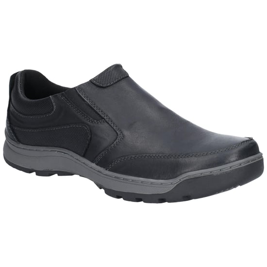 Hush Puppies - Herren Freizeitschuhe "Jasper", Leder (Schwarz) - Image 1