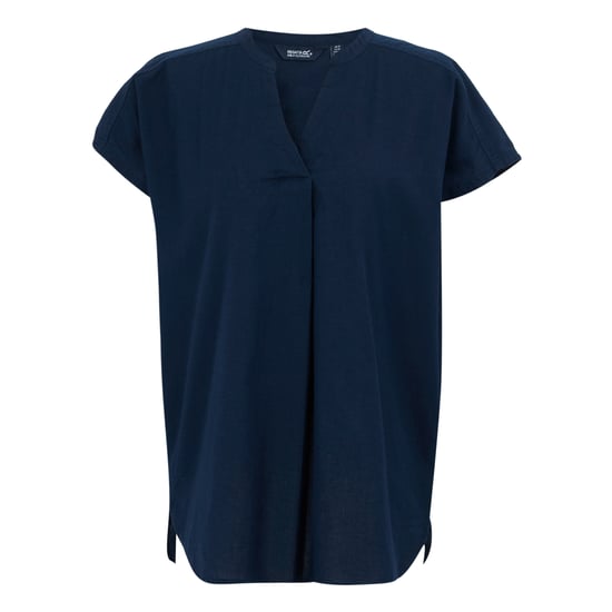 Regatta - "Rianne" Hemd V-Ausschnitt für Damen (Marineblau) - Image 1