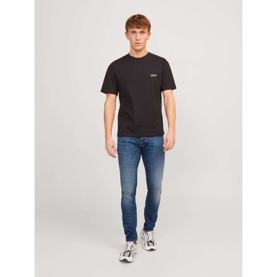 Jack & Jones Glenn Fox Baumwoll Herren Blau Slim Jeans - Image 4