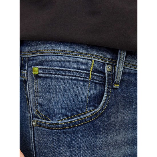 Jack & Jones Glenn Fox Baumwoll Herren Blau Slim Jeans - Image 6