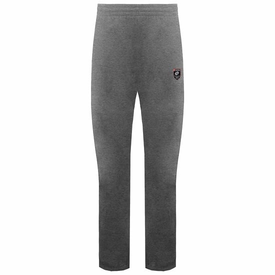 Lotton Contrast Umschlag-Männer Mittelschwarz Jogginghose - Image 1