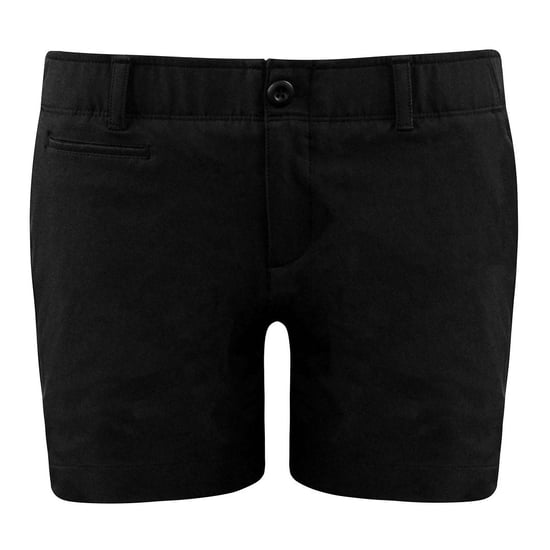 Under Armour Links 4' Damen Schwarz Enganliegende Golf-Shorts - Image 1