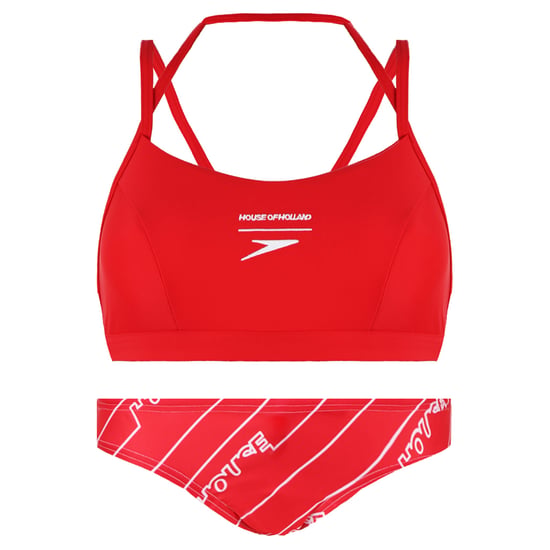Speedo House Of Holland Damen Rotes Bikini Set - Image 1