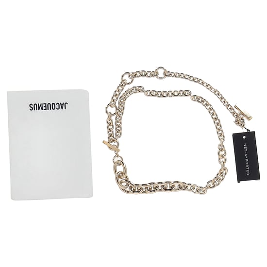 Jacquemus Le Noli Gürtel aus goldfarbenem Messing - Image 1