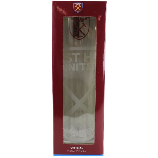 West Ham United FC Slim Pintglas - Image 1
