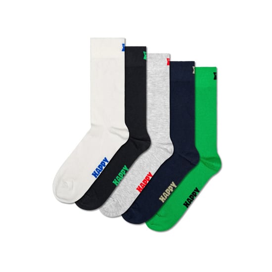 Happy Socks 5er-Pack einfarbige Socken - Mehrfarbig - Image 1