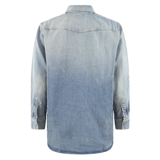 Karty Jeanshemd im Used-Look - Image 2