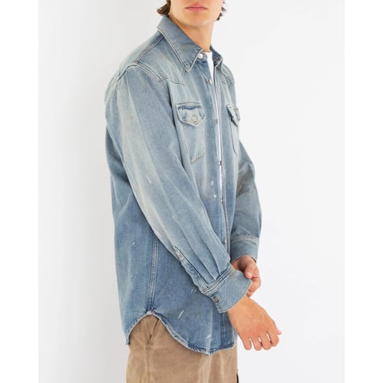 Karty Jeanshemd im Used-Look - Image 6