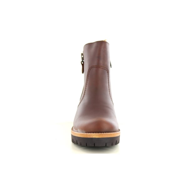Panama Jack Damen Pauline B9 Bark wasserdichte Lederstiefeletten mit Absatz - Image 2