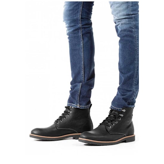 Panama Jack Glasgow GTX C3 wasserdichte Leder-Stiefelette - Schwarz - Image 2