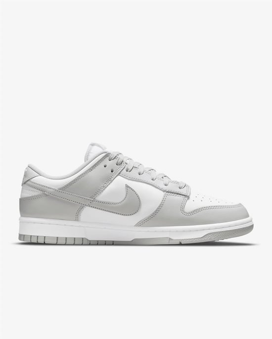 Nike Dunk Low Retro Turnschuhe Weiß/Grauer Nebel - Image 3