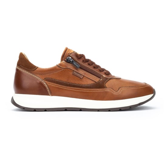 Pikolinos Herren-Sneaker aus braunem Leder, bequem und tragbar - Getafe - Image 2