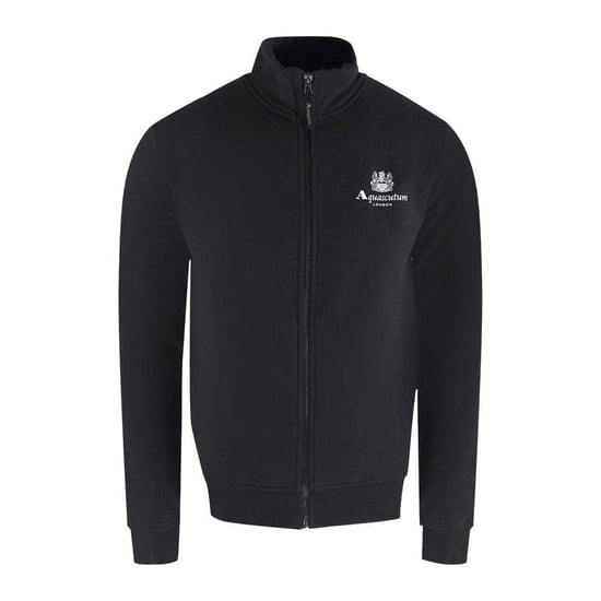 Aquascutum Unisex Erwachsenen Vollzip Aktives Sweatshirt (Schwarz) - Image 1