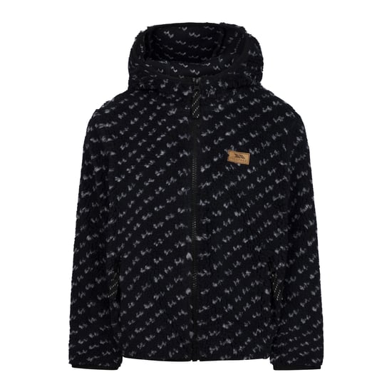 Trespass - "Frax" Hoodie mit durchgehendem Reißverschluss für Kinder (Schwarz) - Image 1