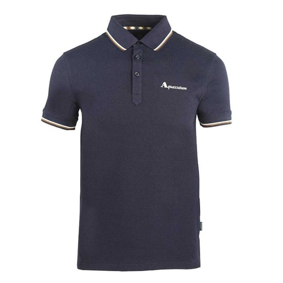 Aquascutum - Poloshirt für Herren/Damen Unisex (Marine) - Image 1