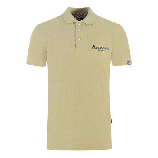 Aquascutum - "London Classic" Poloshirt für Herren/Damen Unisex (Beige) - Image 1