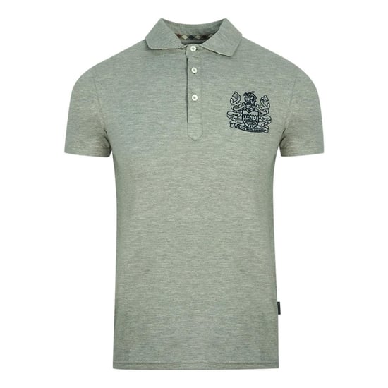 Aquascutum Unisex Erwachsene Aldis Brust-Logo Poloshirt (Grau) - Image 1