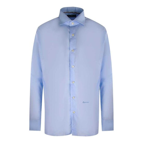 Aquascutum - Hemd für Herren, Mit Markenzeichen, Langärmlig (Blau) - Image 1