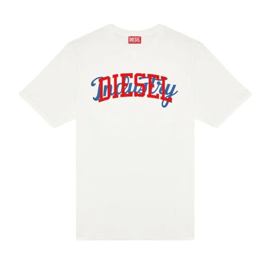 Diesel Unisex Erwachsenen Branchen-Logo T-Shirt (Weiß) - Image 1