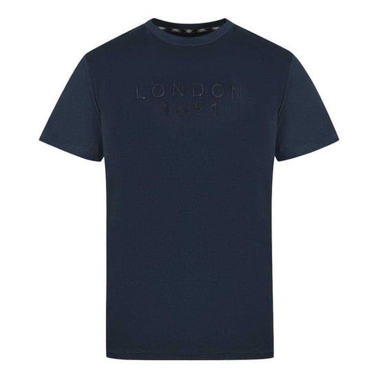 Aquascutum - "London 1851" T-Shirt für Herren, verklebt (Dunkles Marineblau) - Image 1
