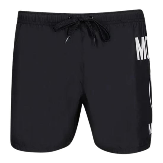 Moschino - "Milano" Badeshorts für Herren (Schwarz) - Image 1