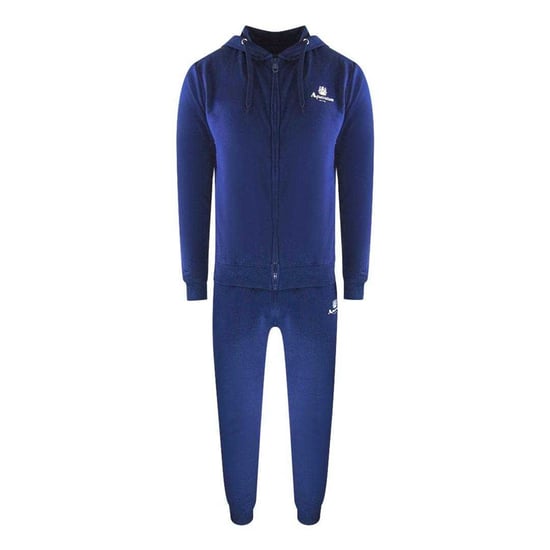 Aquascutum Herren Full Zip Trainingsanzug Set (Blau) - Image 1