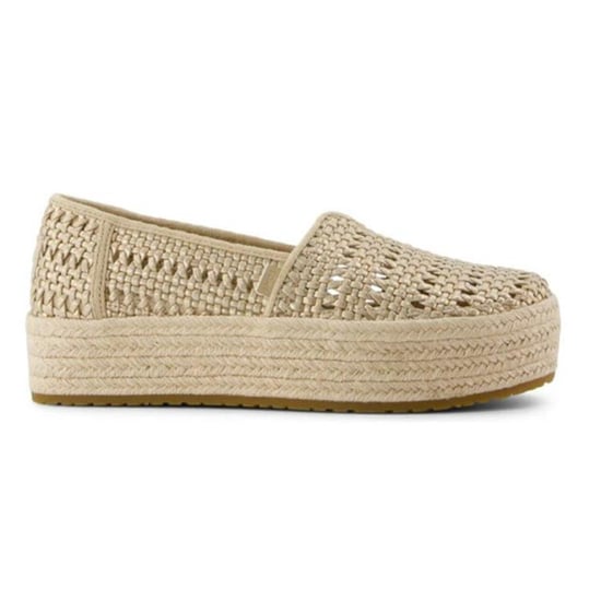 TOMS Valencia Textile Damen Champagner Espadrilles - Image 1