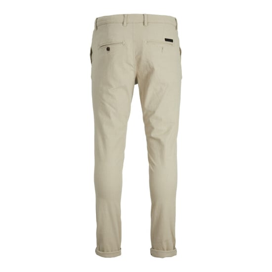 Jack & Jones Marco Baumwoll Herren Chinohose in Off-White - Image 6
