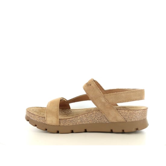 Panama Jack Damen-Keilbark-Braune Wildledersandalen – Selma B10 - Image 4
