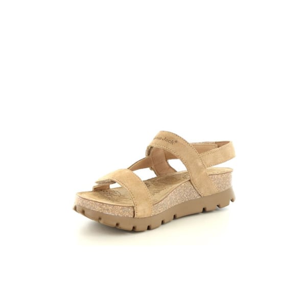 Panama Jack Damen-Keilbark-Braune Wildledersandalen – Selma B10 - Image 5