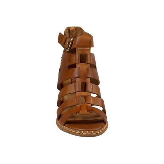 Pikolinos Damen-Gladiator-Sandalen aus braunem Leder mit Blockabsatz - Blanes - Image 5