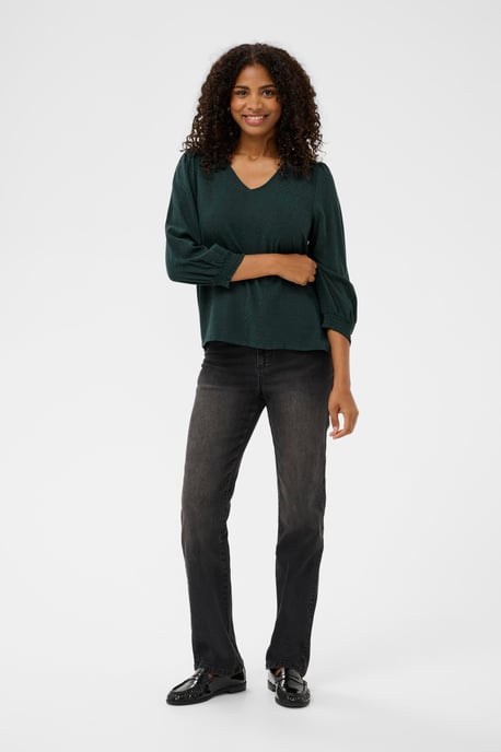 Langarm-Bluse KApippa Langarm-Bluse Regular fit dark green - Image 1