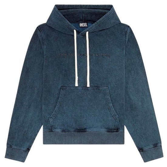 Diesel Herren Verblasener Hoodie (Dunkelgrau) - Image 1