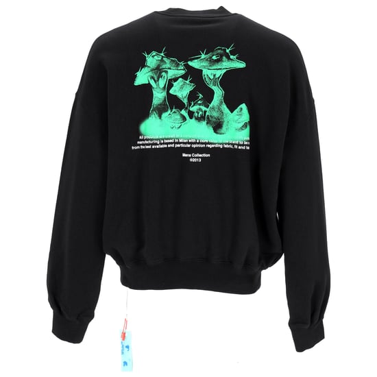 Off-White Sweatshirt mit Pilz-Print - Image 1