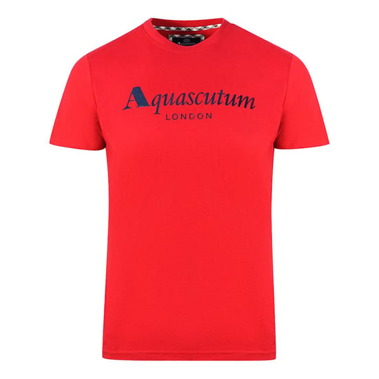 Aquascutum Herren London T-Shirt (Rot) - Image 1