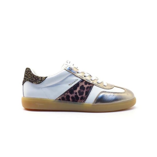 Tamaris Damen-Sneaker aus weißem Leopardenleder - Image 3