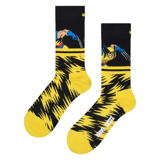 Herren Wolverine Socken | Marvel X-Men Superhelden Socken | Geschenkidee - Image 1